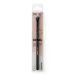 DECO brand eyeshadow brush with a black handle for applying and blending eye makeup - Image 3
