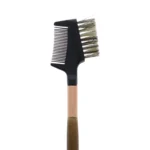 Dual-ended lash & brow brush with comb.