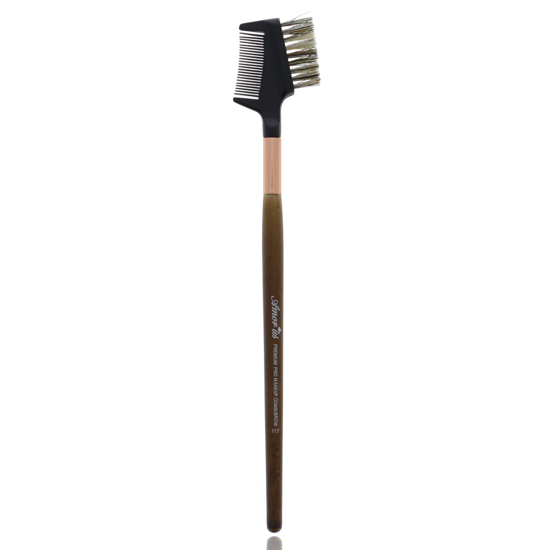 Dual-ended lash & brow brush with comb. - Image 3
