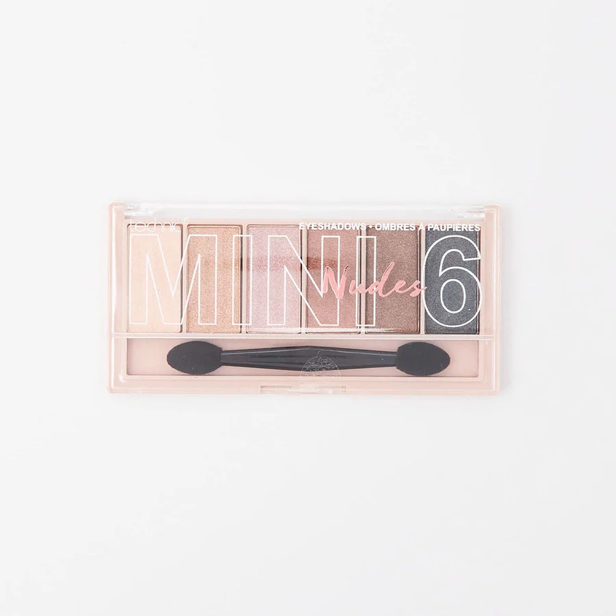 23507NEW_Technic_Eyeshadow_6s_-_Nudes_900x.webp Technic Eye Shadows 6 in 1 Palette - Image 1