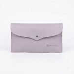 10-piece makeup brush set with lavender pouch. - Image 2