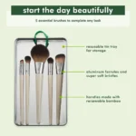EcoTools Start The Day Beautifully 5-piece makeup brush set - Image 5