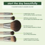 EcoTools Start The Day Beautifully 5-piece makeup brush set - Image 3