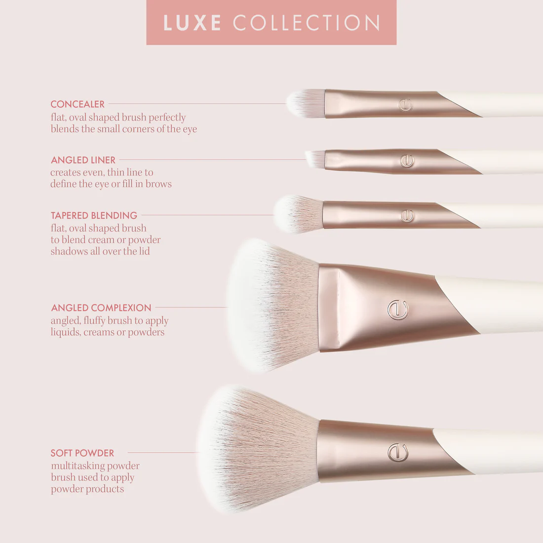 EcoTools Luxe Collection Natural Elegance 5-piece - Image 7