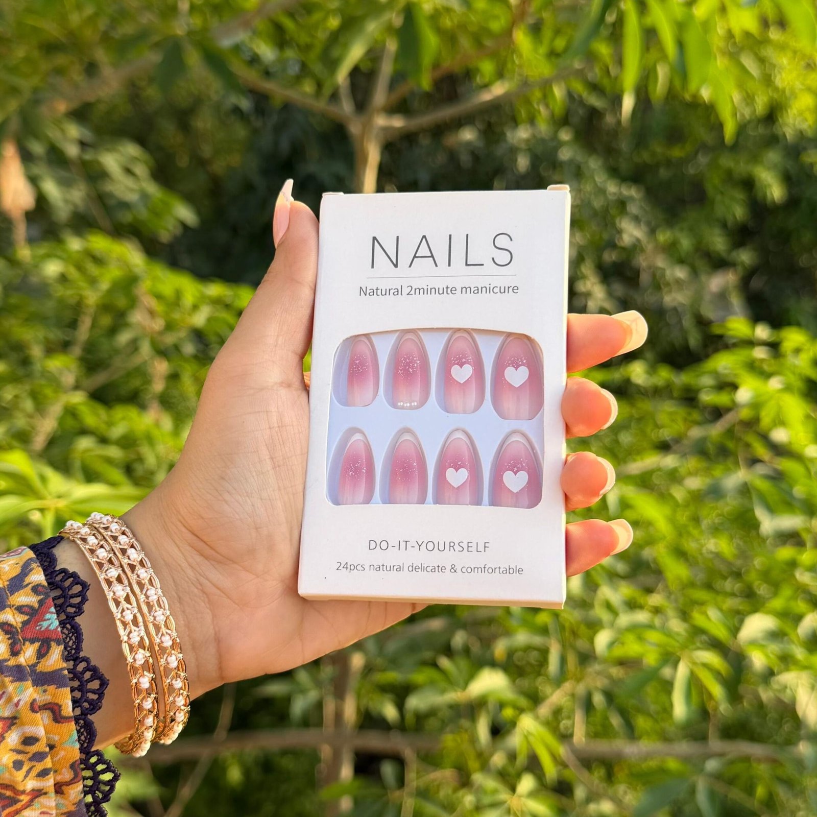 Untitled design (17) False Nails - 24 Pieces Best High-quality Artificial Nails - Image 1
