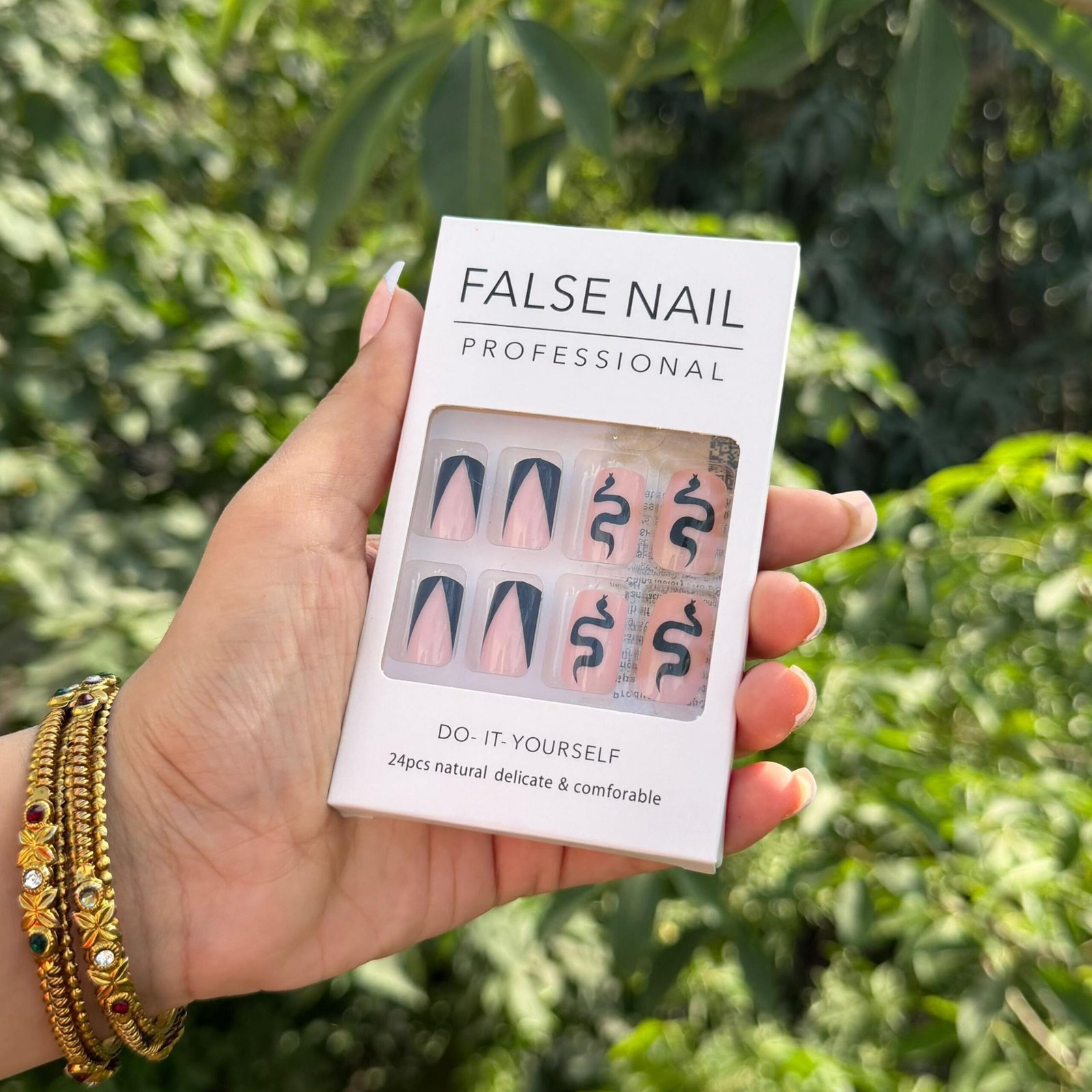 Untitled design (20) False Nails - 24 Pieces Best High-quality Artificial Nails - Image 1