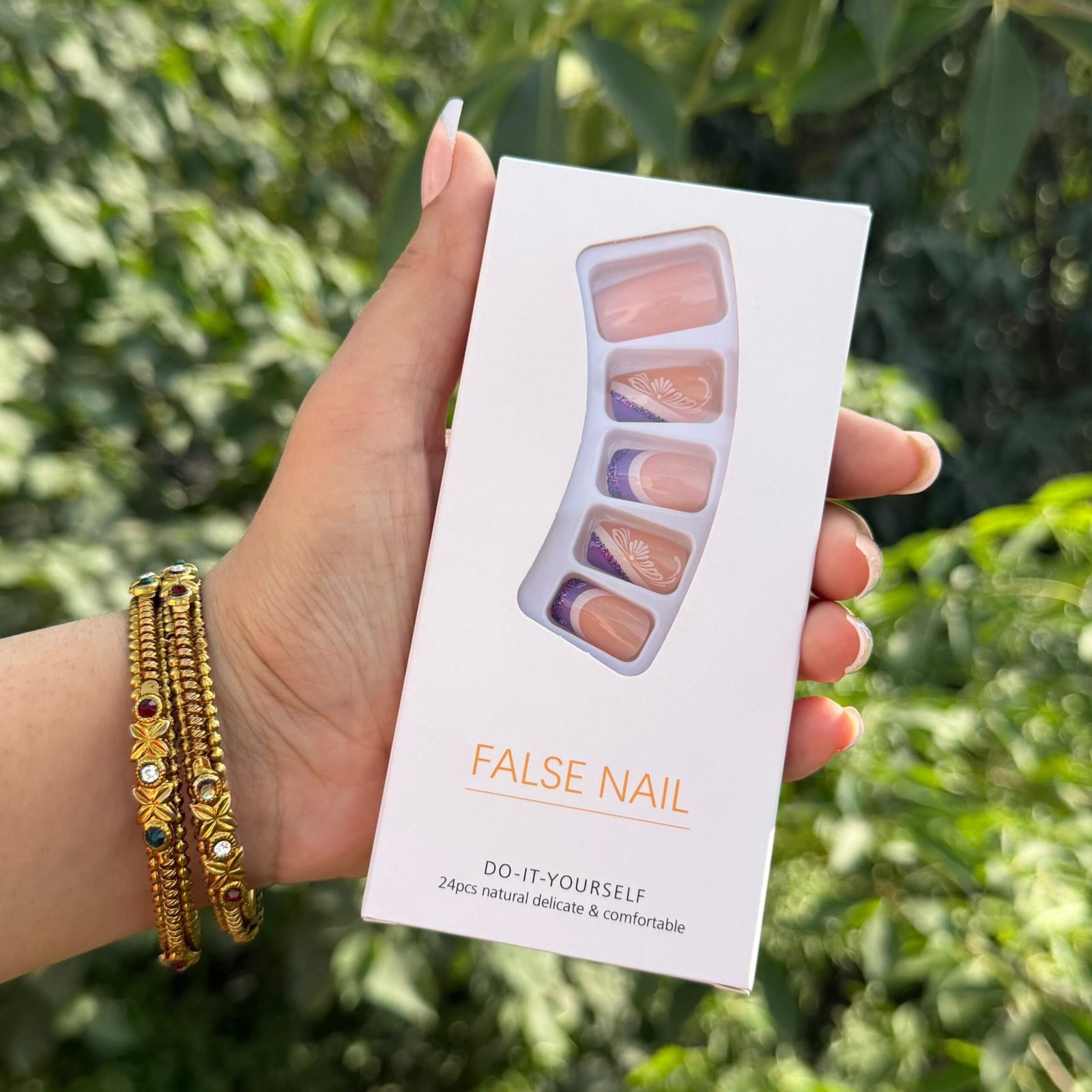 Untitled design (23) False Nails - 24 Pieces Best High-quality Artificial Nails - Image 1