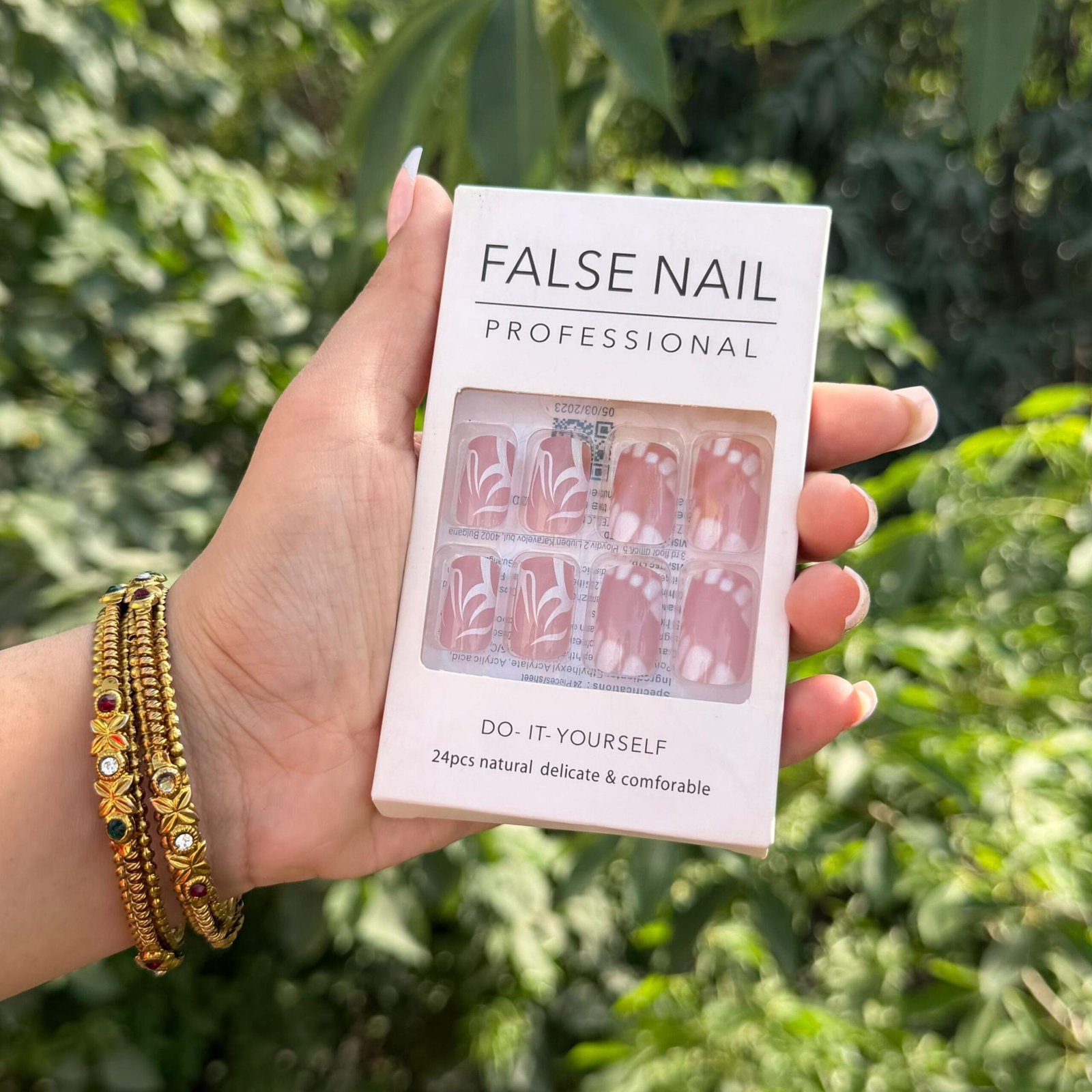 Untitled design (40) False Nails - 24 Pieces Best Highquality Artificial Nails - Image 1