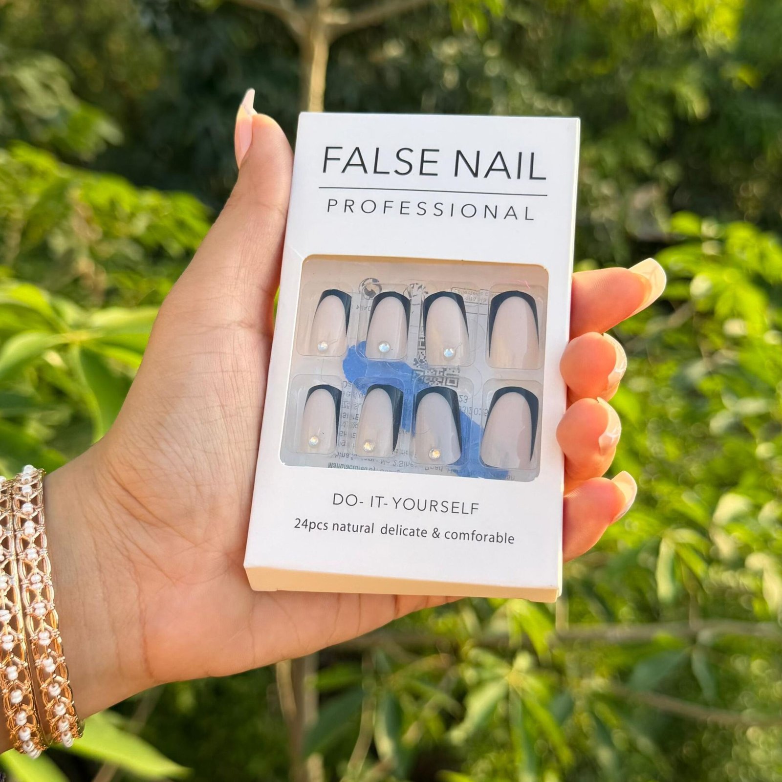 Untitled design (9) False Nails - 24 Pieces Best High-quality Artificial Nails - Image 1