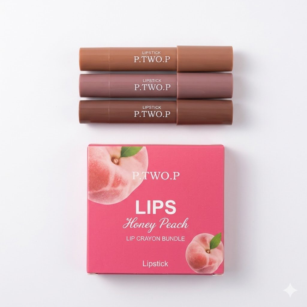 d70dadad-ab85-434a-a24b-dd0803621a99 P.Two.P Imported Lipstick Pack Of 3 - Image 1