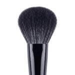 Black powder makeup brush with embellished handle. - Image 3